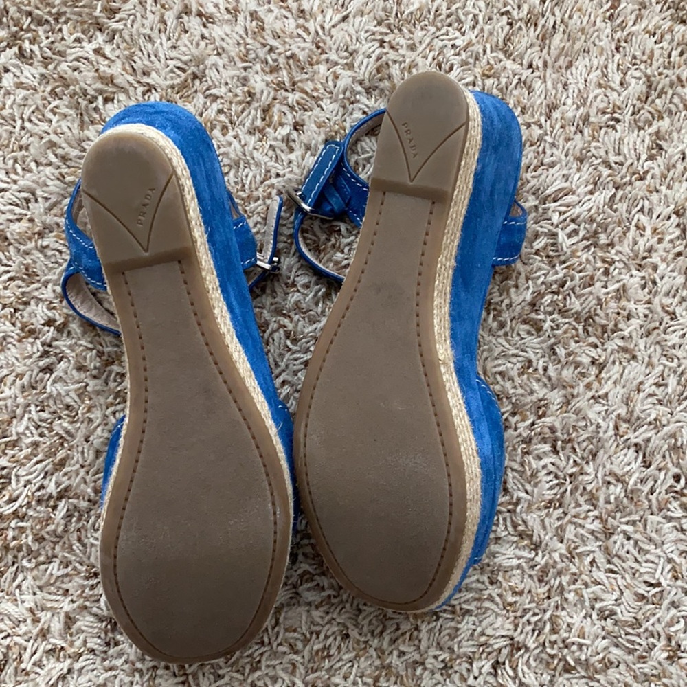 Reserved @kathybean Prada Platform Sandals - Picture 8 of 9
